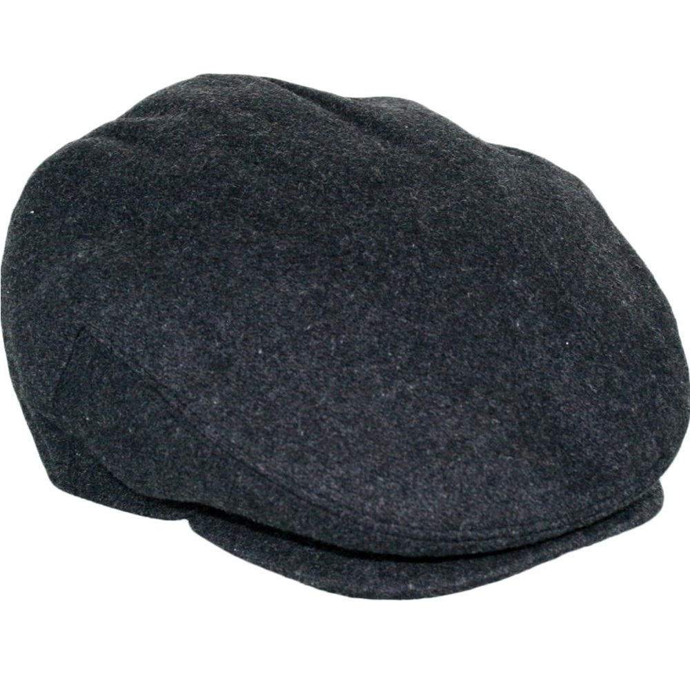 Epoch Men's Herringbone Wool Tweed Newsboy Ivy Cabbie Driving Cap NWT
